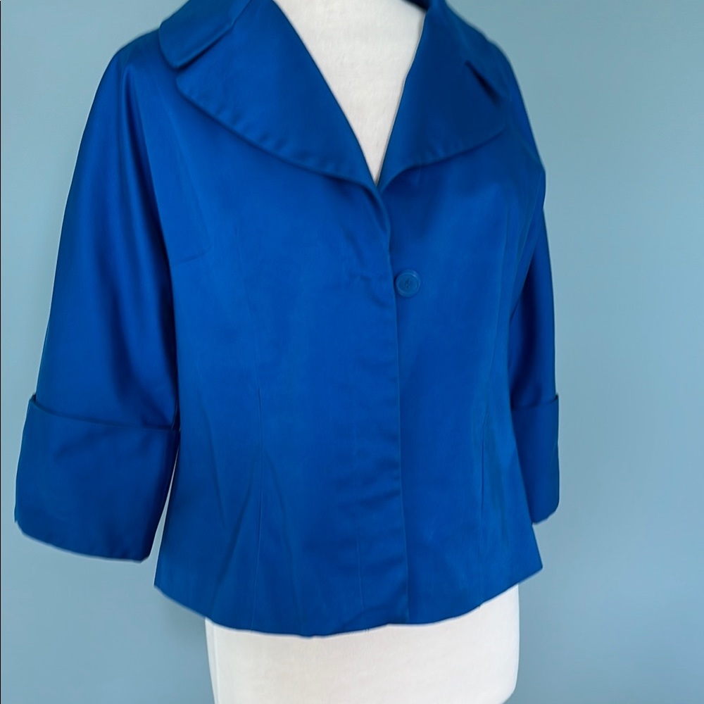 Elegant Blue Women's Jacket